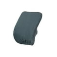 thumbnail image 2 of maskred Chair Cover Slipcover Stretch Seat Computer Protection Set Thicken Solid Office Home Universal Anti-dust Decoration Dark Gray/Backrest, 2 of 6