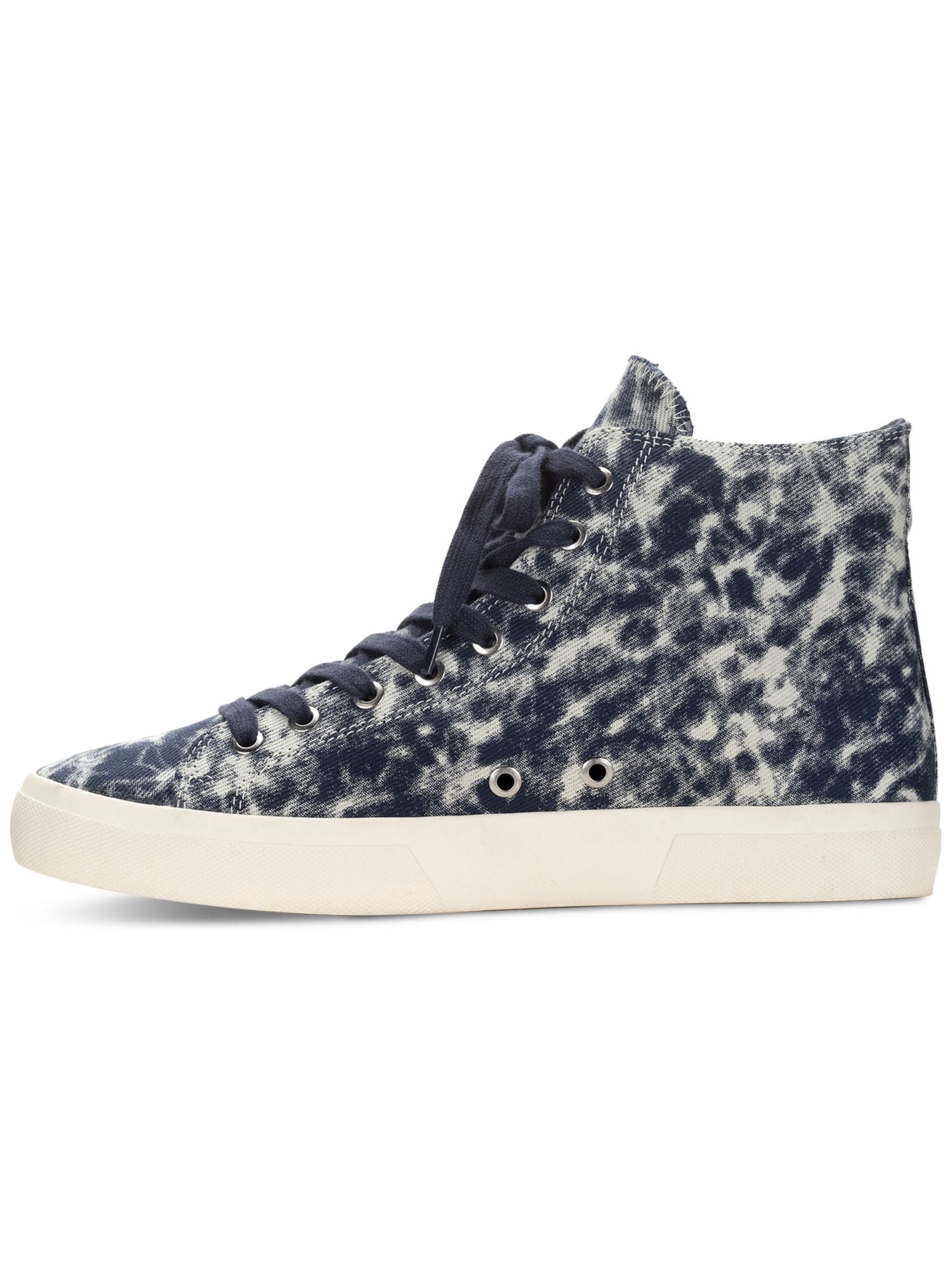 SUN STONE Mens Navy Cushioned Kiva Round Toe Lace-Up Sneakers Shoes 9 M Sun + Stone Men main image 4
