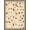 Red Navy Cream, Pattern 11, variant on ODIKA Fishing Lake Trout Nautical Border Lure Novelty Vintage Hooked Flowing Dynamic Pet Friendly & Kids Safe Play for Playroom, Bedroom, Reading Nook