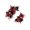 A, variant on 2pcs Gothic Artificial Flower Bouquet, Five Branch Star Shaped Floral Arrangement, Wedding Welcome Sign Accent For Table Entryway And Halloween Decor, B