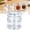 D, variant on 1PC Plastic Salt and Pepper Shakers Spices Shakers with Perforated Lid Seasonings Containers Clear Empty Salt Bottles(150ML)