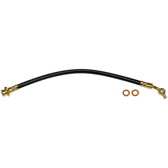 Dorman H620518 Front Passenger Side Brake Hydraulic Hose for Specific Nissan Models Fits select: 2002-2004 NISSAN FRONTIER