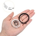 thumbnail image 4 of Uxcell 325 Pack External Retaining Rings, 16 Sizes 304 Stainless Steel Circlip Snap Ring, 4 of 6