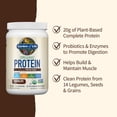 thumbnail image 4 of Garden of Life Organic Plant-Based Protein Powder, Chocolate, 20g Protein Shake Drink, Vegan, Probiotics, Digestive Enzymes, 20oz​, 4 of 9