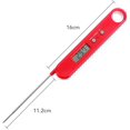 thumbnail image 2 of Stanz (TM) Digital Instant Read Meat Thermometer - Waterproof Kitchen Food Cooking Thermometer with Back Light LCD - Super Fast Electric Meat Thermometer Probe for BBQ Grilling Smoker Baking Turkey, 2 of 8