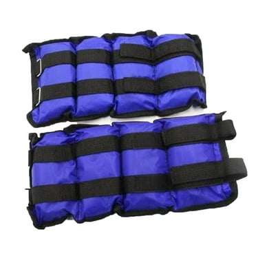 Rex Adjustable Size Ankle & Wrist Weights Fitness Exercise Training, 10 Pounds
