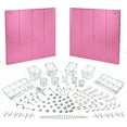 thumbnail image 2 of Azar Displays 900988-PNK 125-PIECE PEGBOARD ORGANIZER KIT (2-24""X 24"")", Pink, 2 of 4