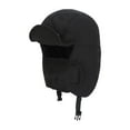thumbnail image 3 of QIUOMBBP Black Windproof Winter Face Mask Hats for Women Outdoor Warm Full Cover Riding Hooded Scarfs, 3 of 3