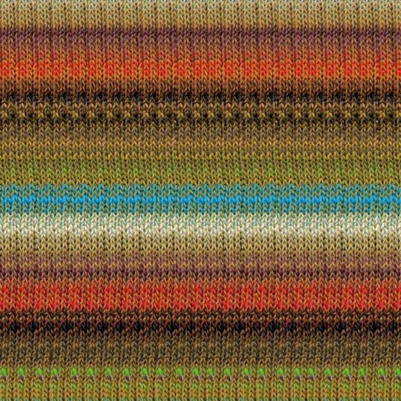 Noro Mirai, 03 - Bruns-Orange-Turquoise-Olive