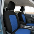 thumbnail image 4 of For 2021-2024 Ford Bronco Sport FH Group Neoprene Custom Fit Seat Covers Water Resistant Blue - Full Set, 4 of 11