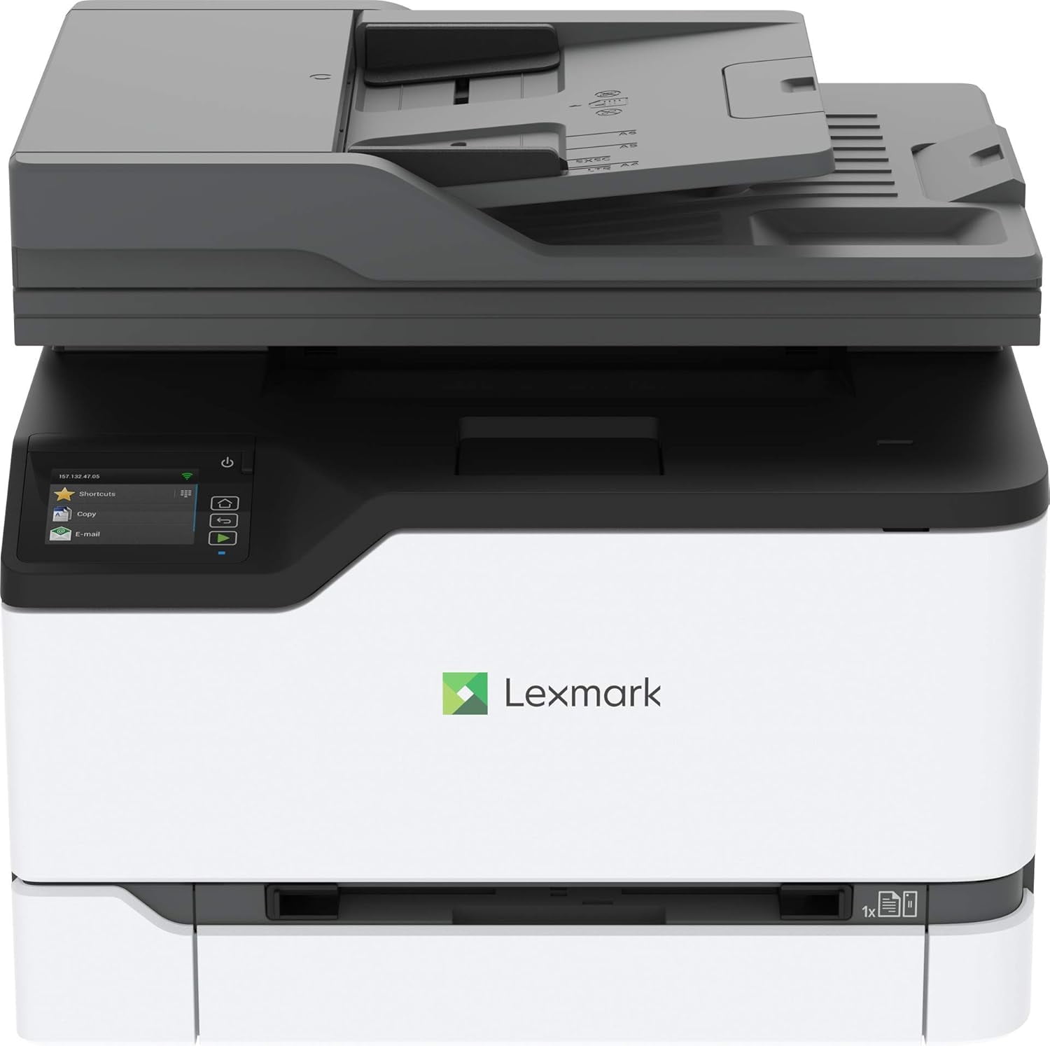 Lexmark MC3426adw Color Laser Multifunction Printer (P/N: 40N9360) – 26 ppm, Print/Scan/Copy/Fax, Duplex, Wireless
