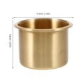 thumbnail image 4 of Miangastore Porte-Gobelet RV Insert Encastré Porte-Gobelet Insert de Remplacement, 4 of 8