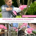 thumbnail image 7 of YAHHU 6 inch Lovely Pink Mini Chainsaw, Portable Handheld Electric Cordless Chainsaw,21V Battery,New, 7 of 7