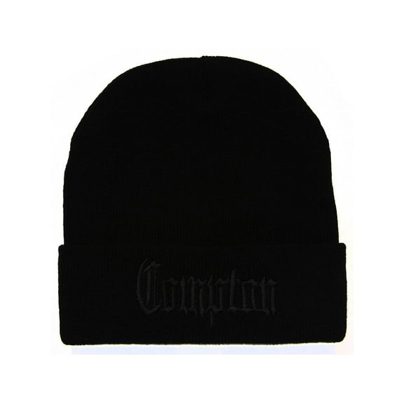 Blackout Compton Cuffed Beanie