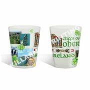 Killarney Irish Cliffs of Moher Frosted Shot Glass Kitchenware Party Drinks Bar Birthday Present Housewarming Gift