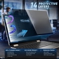 thumbnail image 5 of Magnetic Privacy Screen Filter for Macbook Air 13.6/13inch (2022-2025, M2/3/4), Removable Matte Anti Glare Blue Light Protector Private Security Filter for 13" Mac Laptop Computer, A2681/ A3113/A3240, 5 of 9