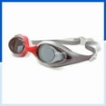 thumbnail image 1 of Dolfino Pro Ultrafit Youth Swim Goggle - Red / Silver, 1 of 7