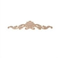 thumbnail image 1 of Bgsha New Wood Carved Flower Onlay Unpainted Applique Frame Furniture Craft Decor, 1 of 3