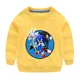 thumbnail image 3 of Suéter Sonics para niño y niña, sudadera de otoño e invierno, jersey de tela estampada, regalo de cumpleaños y Navidad, 3 of 5