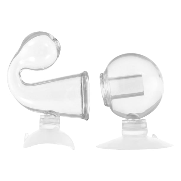 EeaseMX 2 comprobadores de gotas de vidrio para acuario, monitor de dióxido de carbono, accesorios para pecera