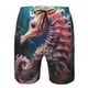 thumbnail image 3 of Balery Ocean Seahorse Traje de Baño Estilo Hawaiano para Hombre, Shorts de Secado Rápido con Bolsillos-XX-Large, 3 of 6