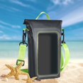 thumbnail image 3 of Phone Waterproof Bag with Shoulder Strap Large Capacity Transparent See-though Underwater Cellphone Case Pouch Bag, 3 of 6
