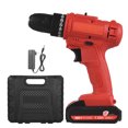 thumbnail image 1 of TFixol 21V Portable Cordless Electric Drill 3/8 Inch Chuck Handheld Power Drill Screwdriver with 1.5Ah Battery Fast Charger, LED Work Light 2-variable Speed 25+1 Torque Adjustment 30N.m, 1 of 7