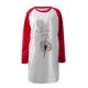 thumbnail image 4 of Mini Vestido de Mujer Con Estampado de Dientes de León de Manga Larga Informal Atractivo Para Mujer Odeerbi  ODB113960, 4 of 5
