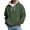 Blackish Green, variant on Men's Premium Fleece Lined Pullover | Cozy Quarter Zip & Button Front Sweatshirt, Winter Casual Long Sleeve Top Under $25, Dark Gray 5Xl