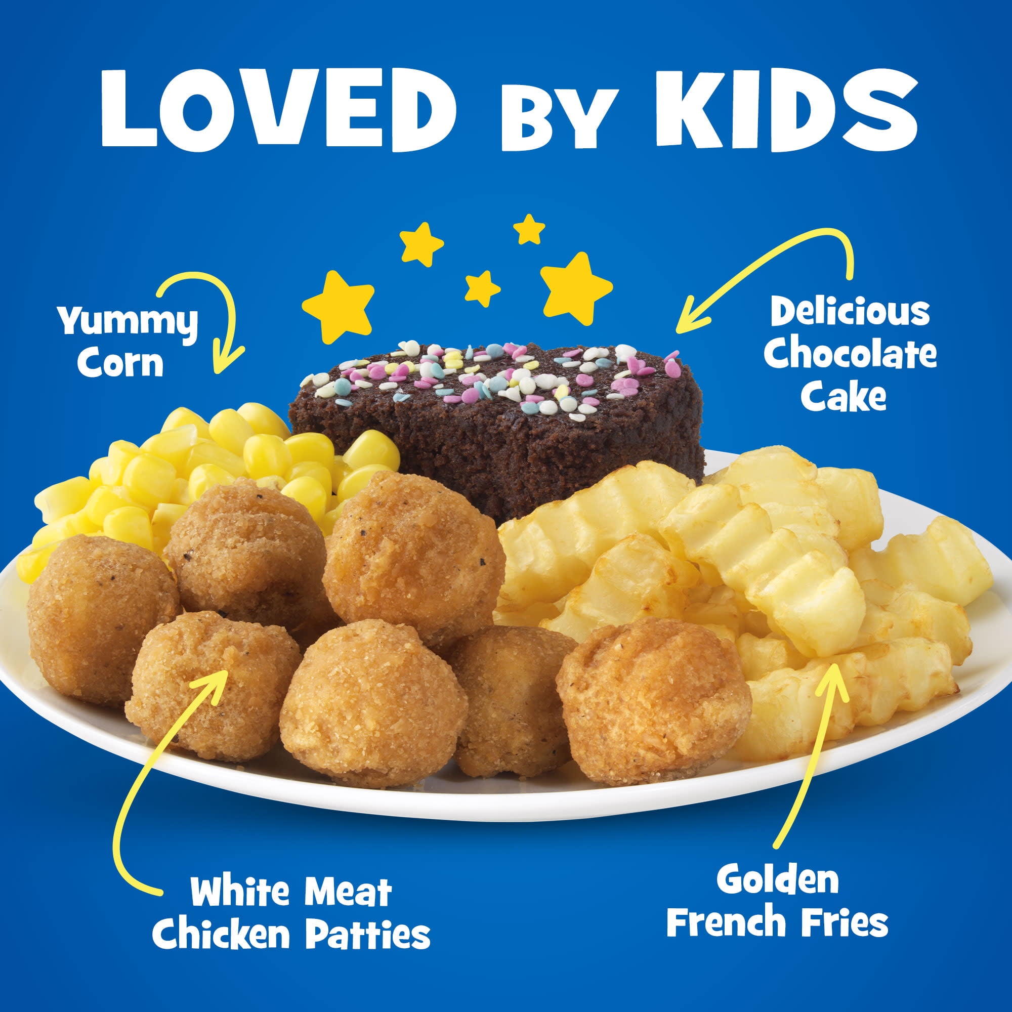 Kid Cuisine Popcorn Chicken, Frozen Meal, 8.65 oz