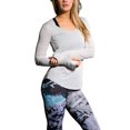 thumbnail image 2 of Onzie Hot Yoga Wave Long Sleeve Top 385, 2 of 8