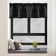 thumbnail image 3 of Cortinas de estrellas , cortina opaca, decoración recortada, cortinas con ojales aislantes térmicos estampados de estrellas para guardería, negro 132x46cm Yotijar cortinas opacas, 3 of 9