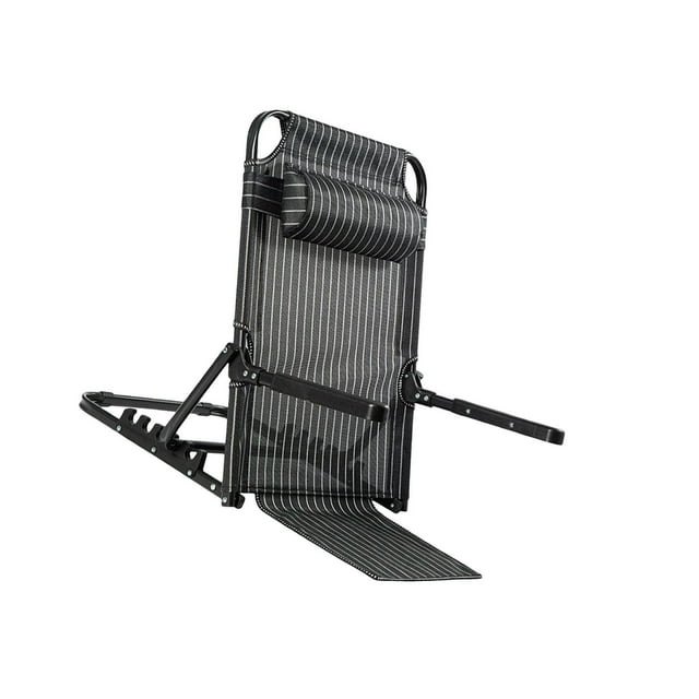 facefd Lifting Bed Backrest Folding for Adult Adjustable Angle Back Rest Steel large 7 Gears Armrest Breathable
