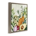 thumbnail image 3 of Stupell Industries Organic Vegetable Harvest Food & Beverage Painting Brown Floater Framed Canvas Art Print Wall Art, 18 x 18, 3 of 9