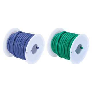 BNTECHGO 14 Gauge Silicone Wire Spool 25 ft Green Flexible 14 AWG Stranded  Tinned Copper Wire