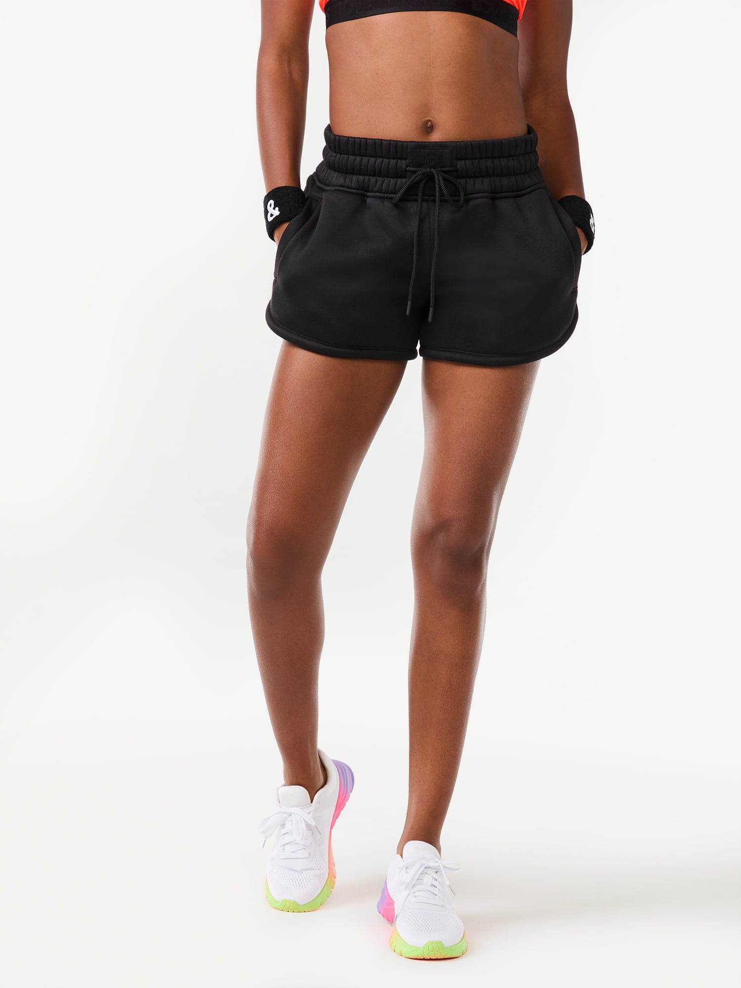 Love & Sports Women’s Fleece Boxer Shorts