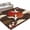 Brown, variant on Entryway Rug 2'x3', Japanese Style Kitchen Runner Rugs Non-Slip Carpet Mats, Modern Cranes Cherry Flower Wave Red Blue Bedside Rugs Runners Washable Floor Carpet for Bathroom Laundry Room