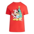thumbnail image 5 of Christmas Mickey Mouse Men’s and Big Men's Graphic Tee, Sizes S-3XL, 5 of 5