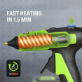 thumbnail image 3 of Greenworks 24V Hot Glue Gun, 2.0Ah Battery and Charger Included, 3 of 8