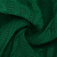 thumbnail image 4 of Jjayotai Women's Turtleneck Sweaters, Long Sleeve Plus Size Cozy Cable Knit Tunic Sweater Tops Green L, 4 of 5