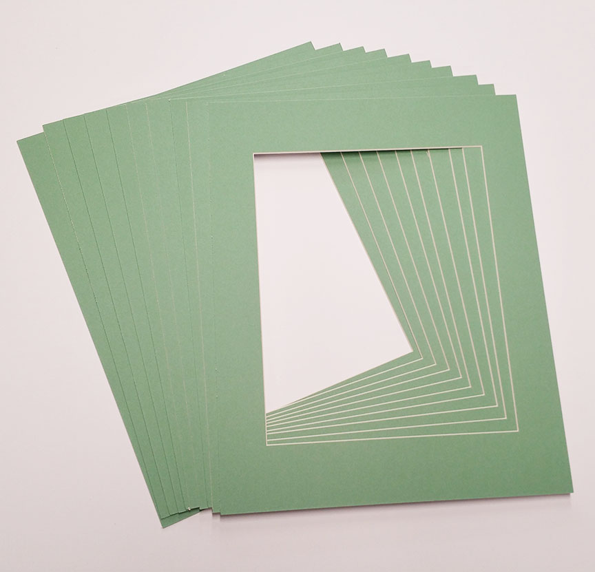 Custom Cut Frame Mats 16x20 Made to Display 12x18 Photos