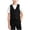 Black, variant on Boys Sleeveless Suit Vest Solid Color Button Down V-Neck Waistcoat School Uniform Outfits for Party Purple 7-8Years