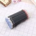 thumbnail image 4 of 100 Pcs Recharges de Stylo Gel Noir Bleu Rouge 0,5mm Écriture Fluide Papeterie de Bureau, 4 of 7