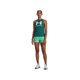 thumbnail image 3 of Pantalones cortos Under Armour Play Up 3.0 para mujer Verde/Blanco, 3 of 6