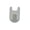 1" Monarch Bi-Fold Top Guide - White Nylon, variant on WRS 2-1/2" Partition Hinge Pin - White Nylon