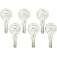 thumbnail image 2 of CH751 Key Universal Keys Replacement for RV Compartments Campers Storage Cabinets Door Lock T-Handles Tool Boxes Pickup Shells (Pack of 6), 2 of 6
