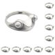 thumbnail image 3 of Sonducket Anillos de rana Diseño de apertura vintage Joyería de metal ajustable Ojo Anillo de punk rock Personalidad Accesorios de diario Plata Plata 10piezas Sonducket CBP375140, 3 of 5