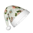 thumbnail image 2 of Balery Vintage Bike Flower Butterfly Pattern Santa Hat Christmas Hat Funny Christmas Hat Christmas Knitted Beanie Hat For Kids, 2 of 6