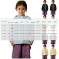 thumbnail image 3 of Conjunto de invierno de dos piezas para niños, traje impermeable y cortavientos para hombre y mujer, tres en uno, ropa deportiva de manga larga y chaqueta informal, blusa de poliéster para niños., 3 of 8