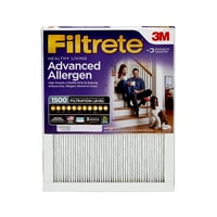 Furnace Filters Product Image Filtrete Healthy Living Advanced Allergen Reduction Hvac Furnace Air Filter 1500 Mpr 16 X